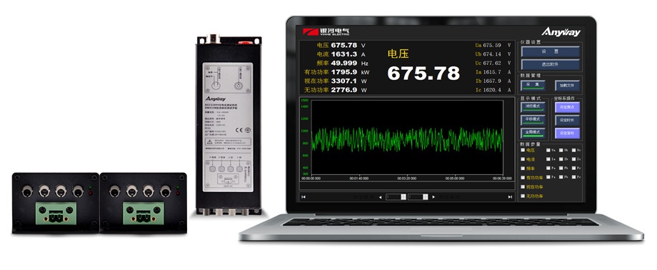可采用二瓦計或三瓦計法測量三相電功率的DP800數字功率計