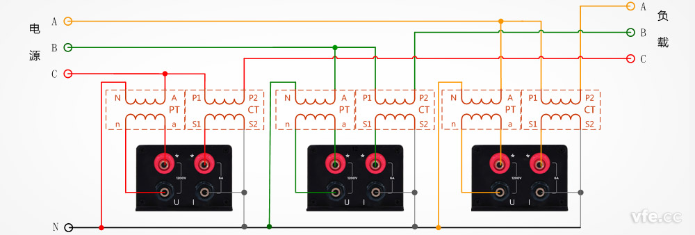 互感器3P4W三相四線-2 互感器3P4W三相四線-2