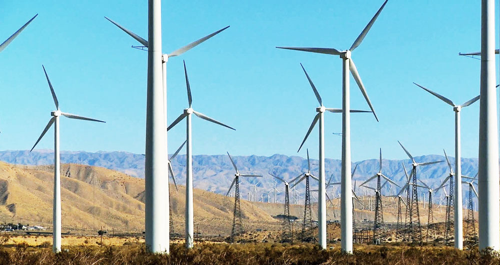 風力發電現場 風力發電現場