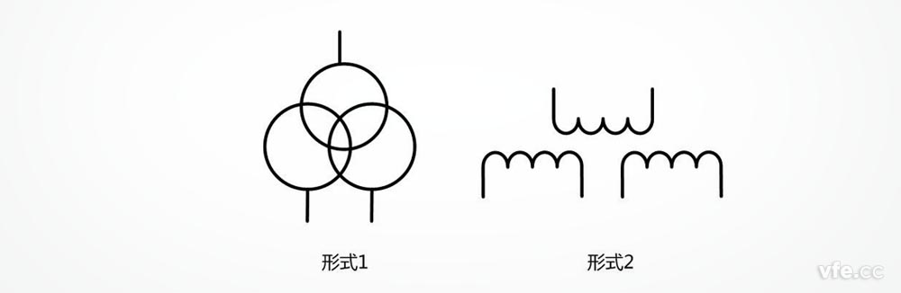 三繞組變壓器符號 三繞組變壓器符號