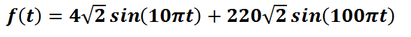 包含諧波與間諧波的一個函數(shù)表達式 包含諧波與間諧波的一個函數(shù)表達式