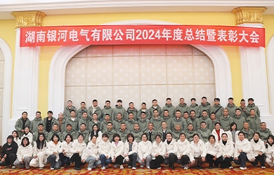 銀河電氣2024年度總結暨表彰大會圓滿完成